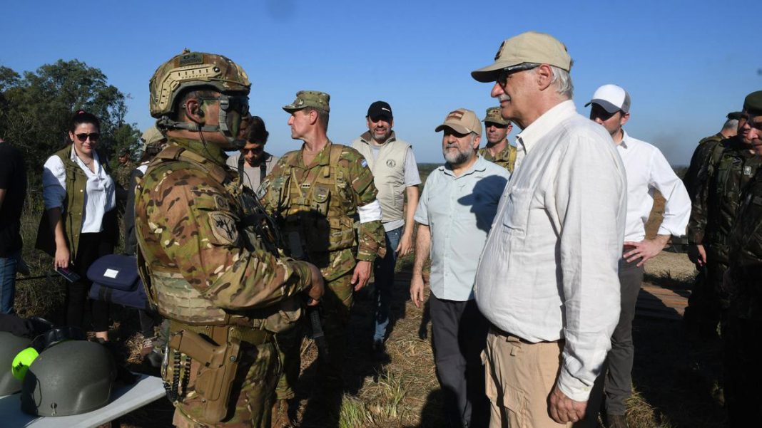 ffaa-de-argentina-y-brasil-realizaron-un-ejercicio-de-defensa-en-corrientes