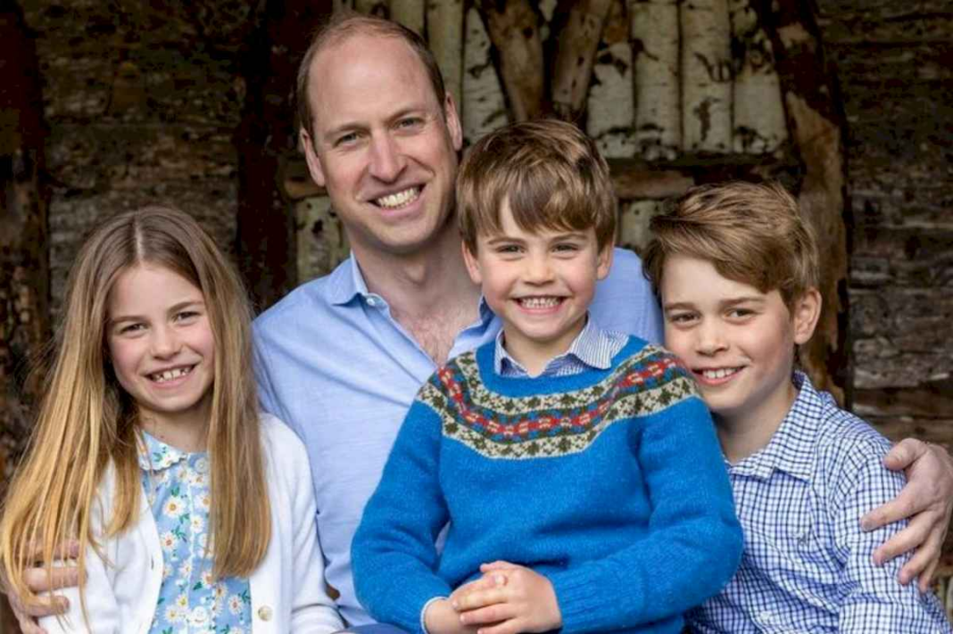 el-festejo-fuera-de-protocolo-del-principe-william,-sin-kate-middleton-y-con-sus-hijos-mayores