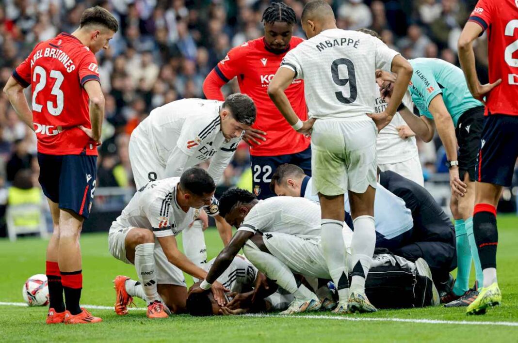 real-madrid,-de-mala-racha:-rodrygo-y-eder-militao-sufrieron-serias-lesiones-en-el-encuentro-ante-osasuna