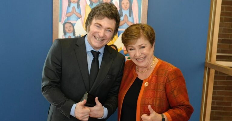 Javier Milei se reunió con Kristalina Georgieva para avanzar en la negociación de un nuevo acuerdo con el FMI