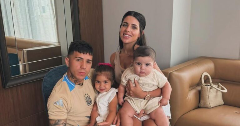 Valentina Cervantes contó cómo fue el reencuentro entre Enzo Fernández y sus hijos