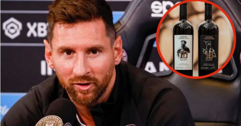 Cuánto cuesta el nuevo vino edición limitada de Lionel Messi