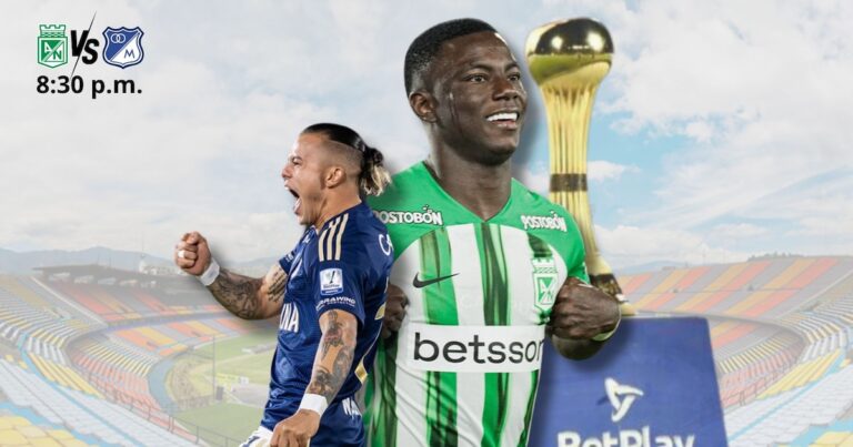 EN VIVO | Atlético Nacional vs. Millonarios: El Verde de la Montaña ya se pone por delante en el marcador