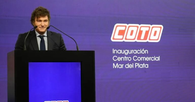 Milei. Discurso en la inauguración de un Coto en Mar del Plata