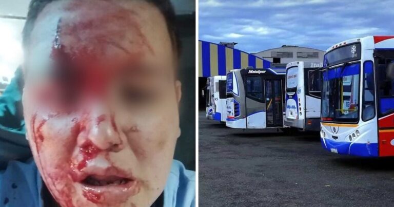 Un pasajero le dio un botellazo en la cara al chofer de un colectivo en La Matanza: hay dos líneas de paro en el Conurbano