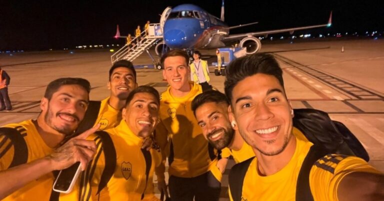 Pol Fernández, en modo despedida de Boca tras el anuncio de Fortaleza