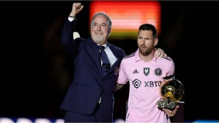 El presidente de Inter Miami habló de la renovación de Lionel Messi y la contratación de Neymar