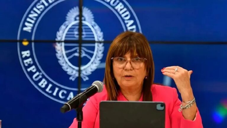 Patricia Bullrich celebró una baja en la tasa de homicidios en 2024: «Índice histórico»