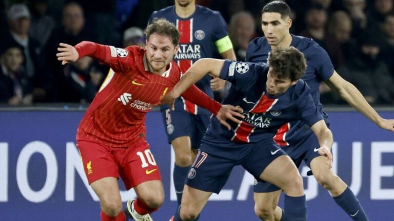 Liverpool vs PSG por la Champions League 2025: horario, formaciones y TV
