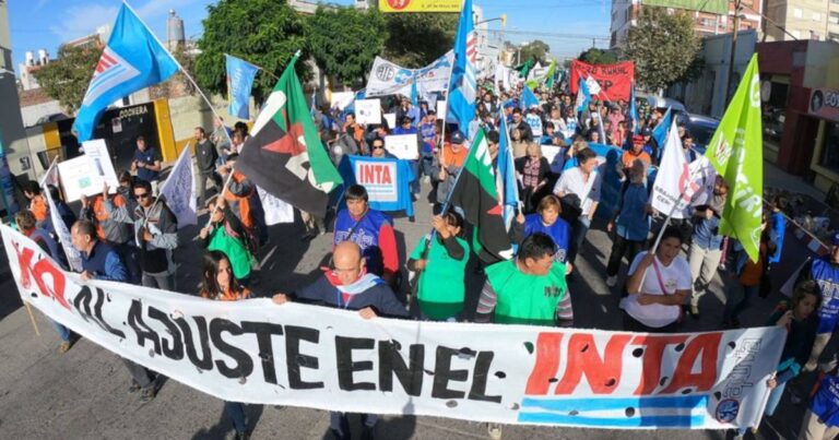 INTA. Reclamos y protestas ante el inminente decreto que busca desguazarlo