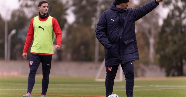 Independiente: Vaccari ya tiene a todo el plantel disponible