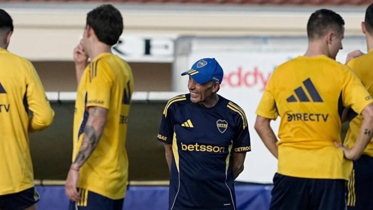 Russo prepara dos cambios: la posible formación de Boca vs. Auckland City por el Mundial de Clubes