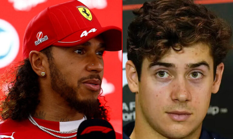 Franco Colapinto viajó en un vuelo privado con Lewis Hamilton y contó todo: «No durmió y…»
