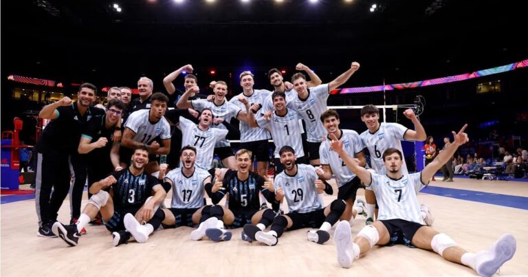 Argentina le ganó a Cuba por la VNL de vóley y está en zona de Finales