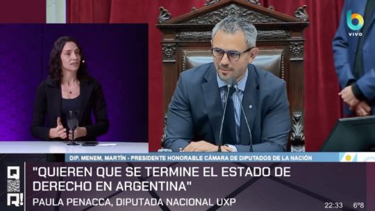 Paula Penacca: El Gobierno de Javier Milei impone un estado de excepción»