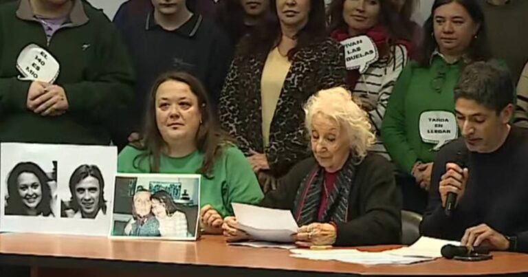 Contra todo el negacionismo. Se recuperó al nieto 140