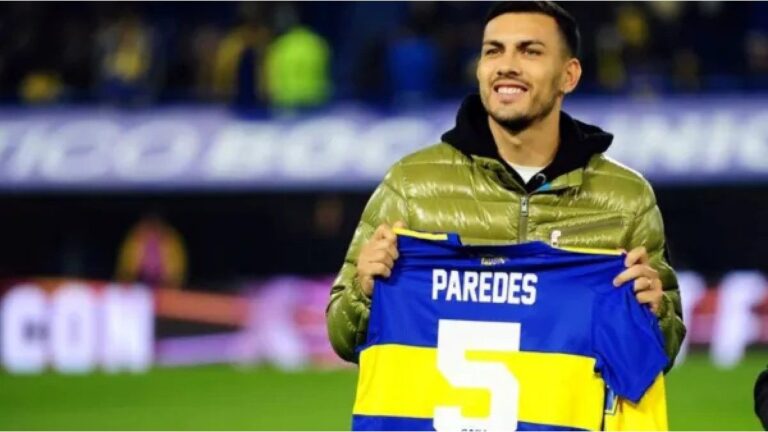 Boca presenta a Leandro Paredes en La Bombonera ante sus hinchas