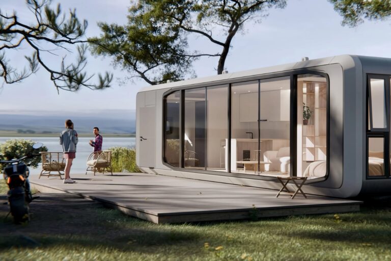 Las casas cápsulas que se venden en Punta del Este y pueden instalarse en 48 horas