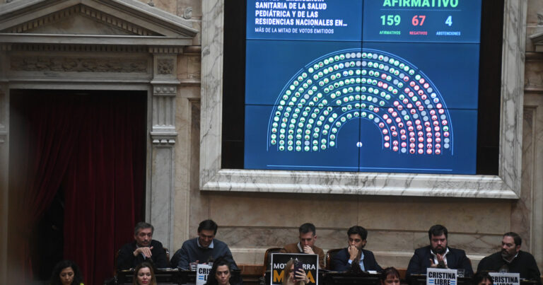 Uno por uno, cómo votaron los diputados el proyecto de Emergencia del Garrahan