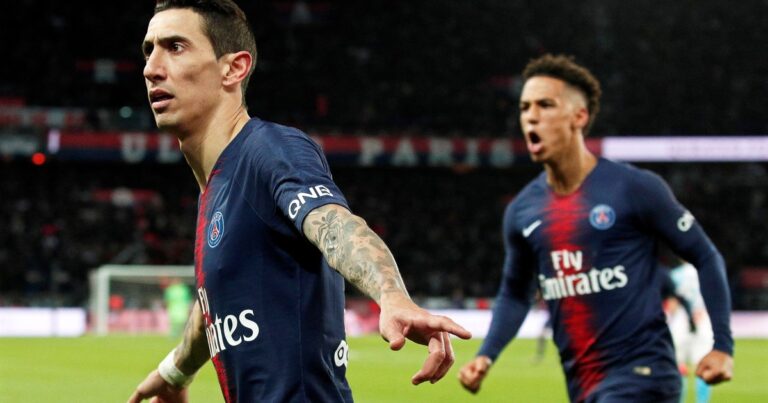 La cuenta oficial del PSG en español recordó un gol de tiro libre de Di María similar al que le convirtió a Newell’s