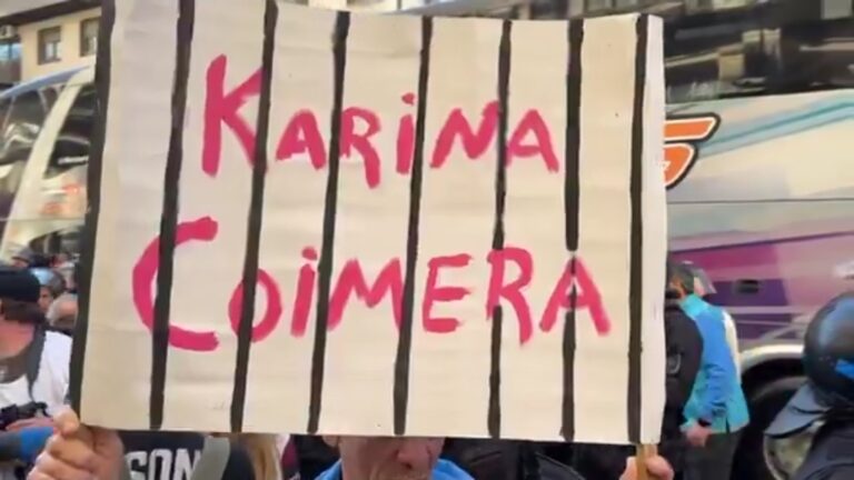 Jubiladas y jubilados marcharon desde Congreso a Plaza de Mayo