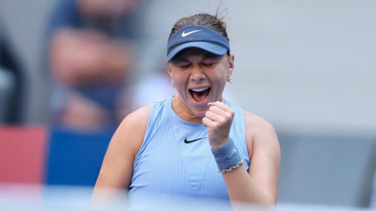 US Open: Amanda Anisimova le ganó a Iga Swiatek y se vengó de la final perdida en Wimbledon