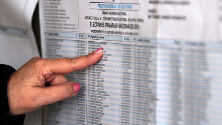 Dónde voto: cómo consultar el padrón electoral para las elecciones en provincia de Buenos Aires