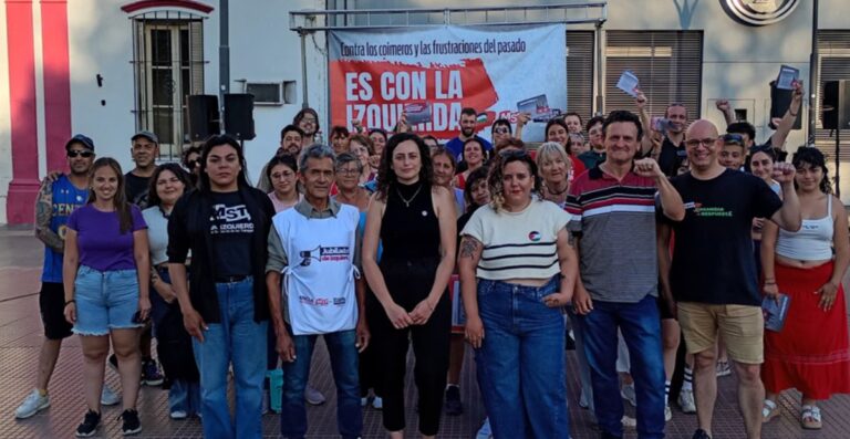 Entre Ríos. La izquierda cerró campaña en Paraná