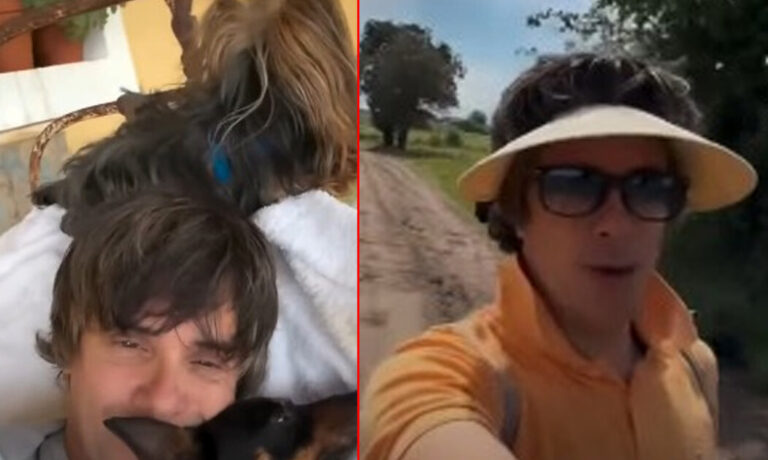 Así es la casa de campo de Robertito Funes Ugarte: un refugio de perros a minutos de CABA