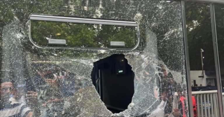 La explicación del chofer de Estudiantes sobre el piedrazo al micro