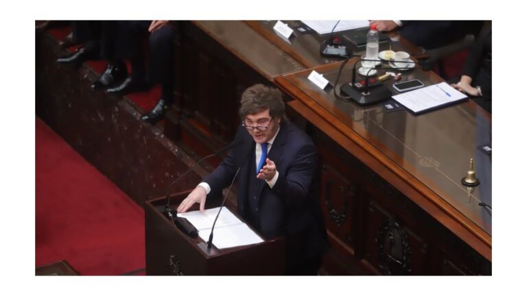 Javier Milei destacó a Donald Trump en la apertura de sesiones ordinarias: «Acudió a la ayuda de nuestro país»