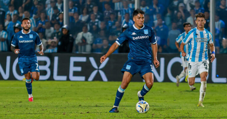 Pizarro debutó en Racing: del elogio de Costas a la opción «imposible» para la Academia