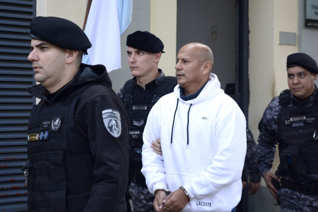 Imagen del juicio oral por el caso Tizato en el Tribunal Penal Dos de Posadas