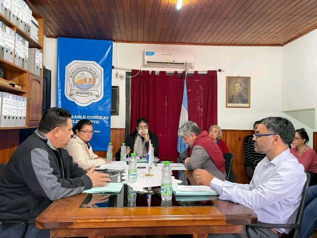 Sesión del Honorable Concejo Deliberante de Puerto Piray